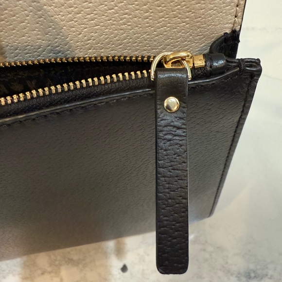 Kate Spade Grove Street Maeve Black and Cream Structured Tote - Picture 6 of 16